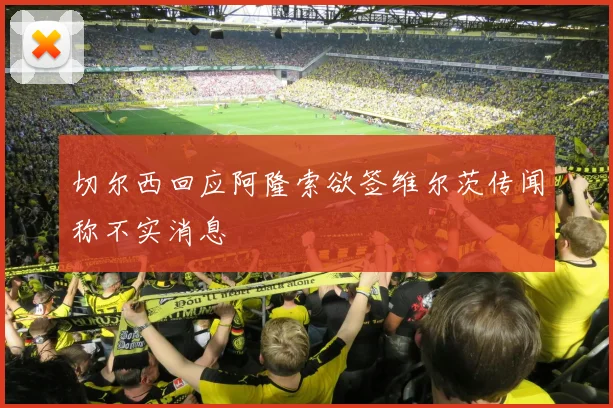 切尔西回应阿隆索欲签维尔茨传闻称不实消息