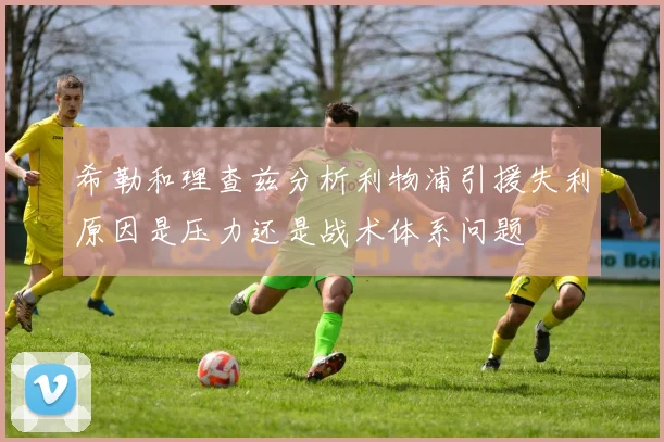 希勒和理查兹分析利物浦引援失利原因是压力还是战术体系问题